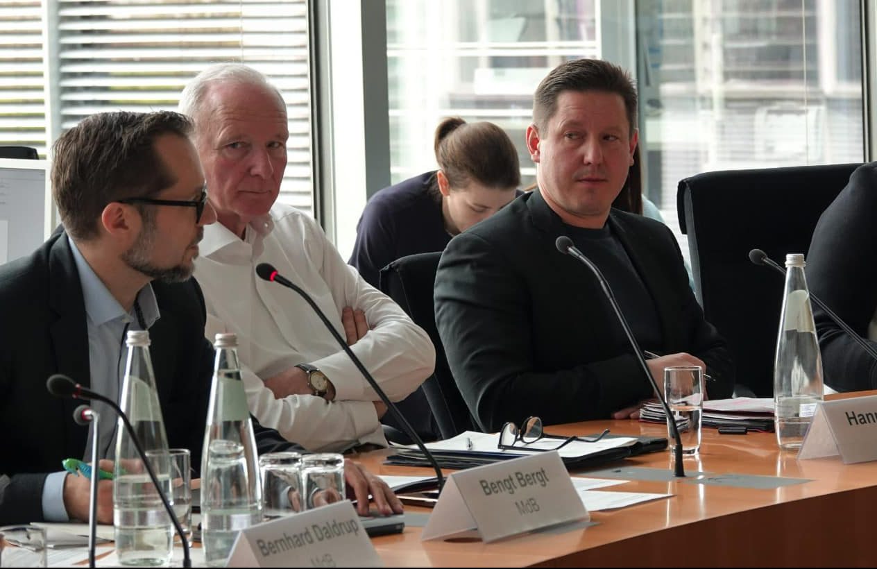 Neuer Gesprächskreis Wind Produzenten zu Gast im Bundestag › Bengt Bergt