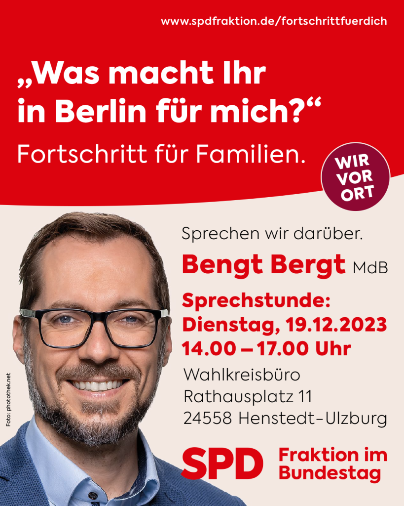 „Was macht Ihr in Berlin für mich?“ Fortschritt für Familien › Bengt